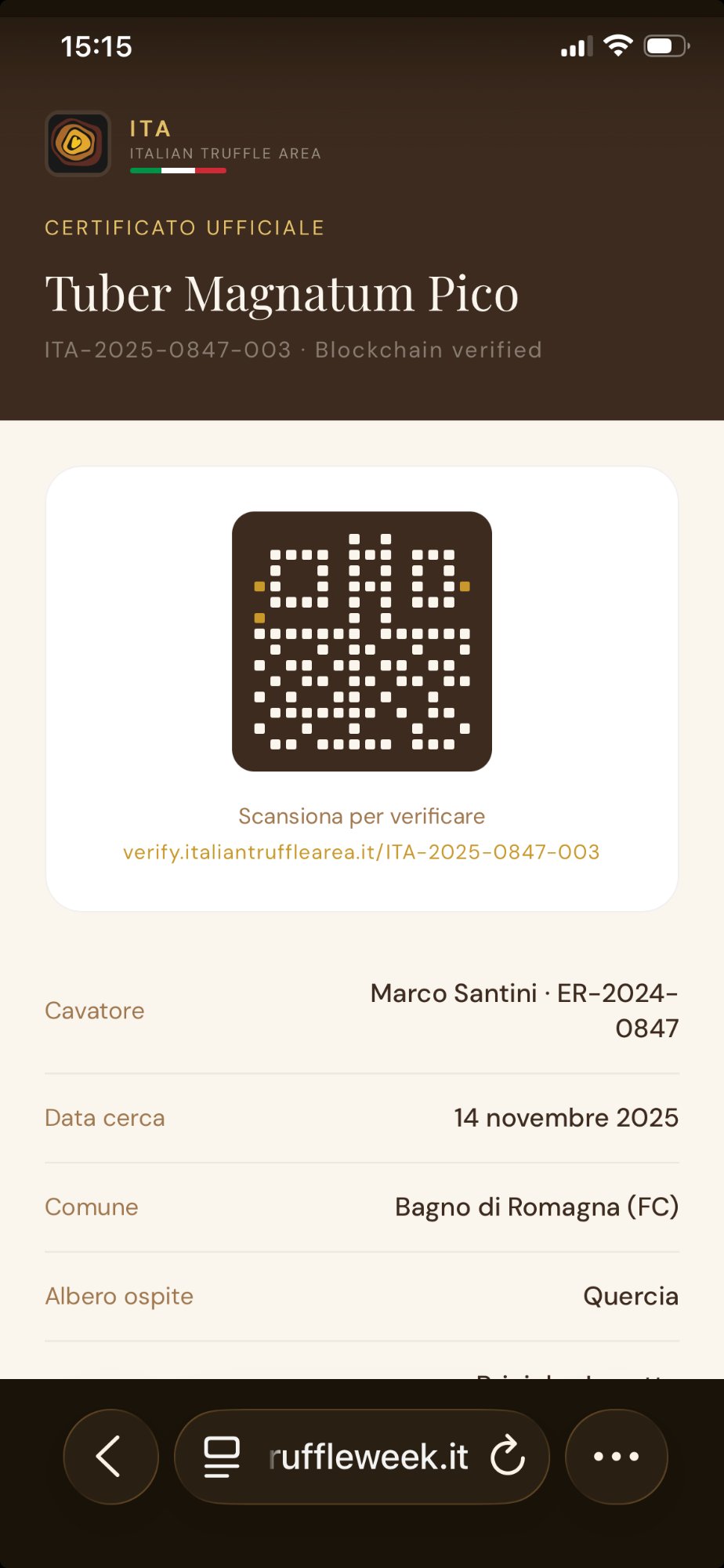 Certificato digitale